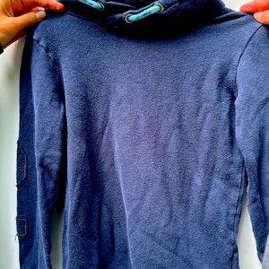 Burts bees navy sweatshirt